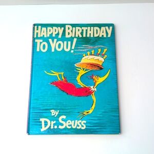 Dr. Seuss Vintage Happy Birthday To You 1959 Random House